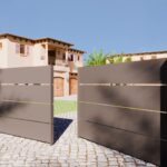 portones modernos con puerta incluida en cali en bogota, cali, tunja, barranquilla